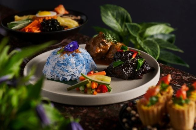 Peppermint's Greatest Hits - Lemak Blue Pea Rice, Auntie Gaik Lean's Beef Rendang, Ayam Buah Keluak