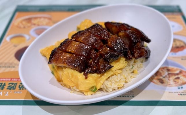 Tsui Wah Jem BBQ pork rice