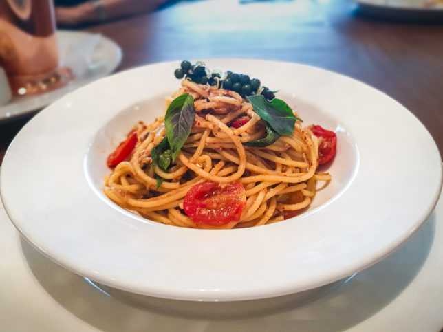 Centro Shaw Lido Restaurant pasta