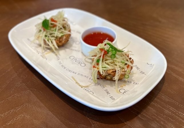Centro Shaw Lido Restaurant lunch tarter