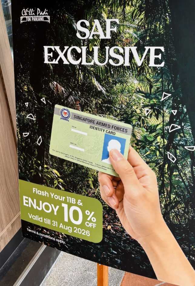 Chilli Padi Rail Mall  SAF Discount 