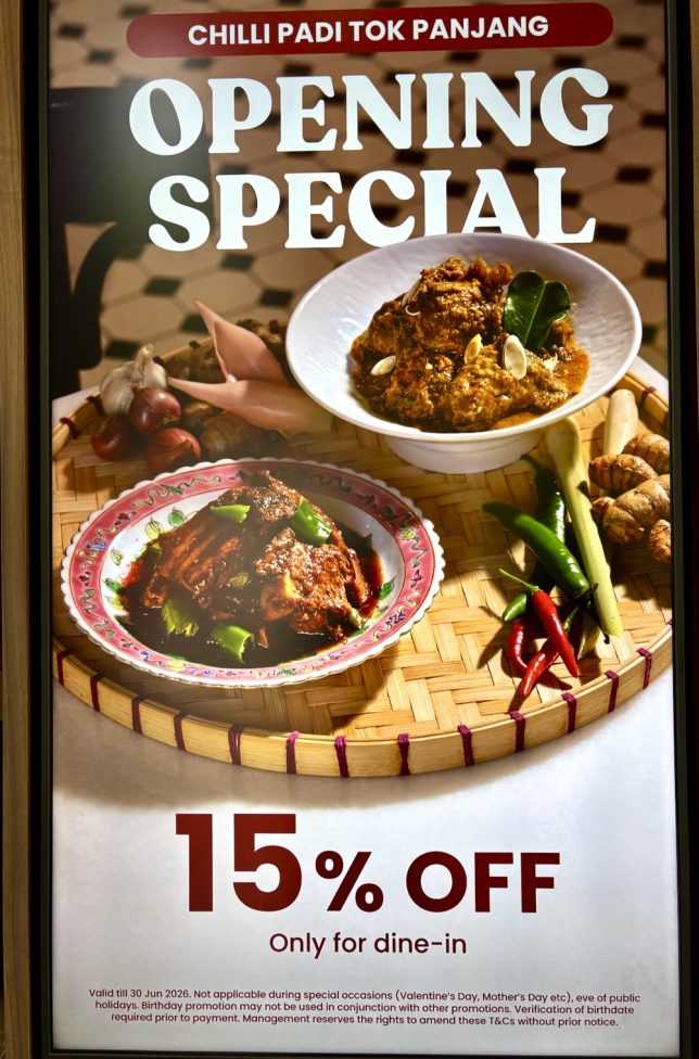 Chilli Padi Rail Mall Opening discount