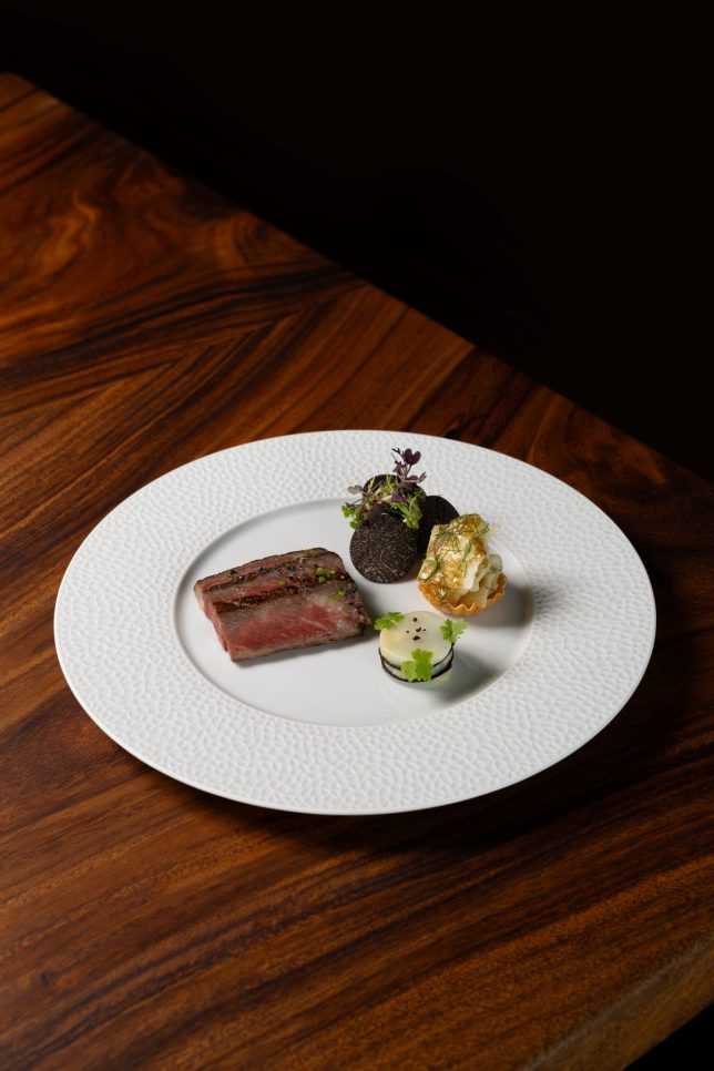 Forage_Wagyu Striploin MBS 67, Celeriac & Black Winter Truffle_Mandai Rainforest Resort by Banyan Tree