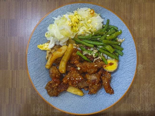 Taiwanese Sweet and Sour Chicken Rice (台式酸甜鸡饭) at Taiwan Ichiban