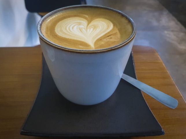 Latte at Bastille