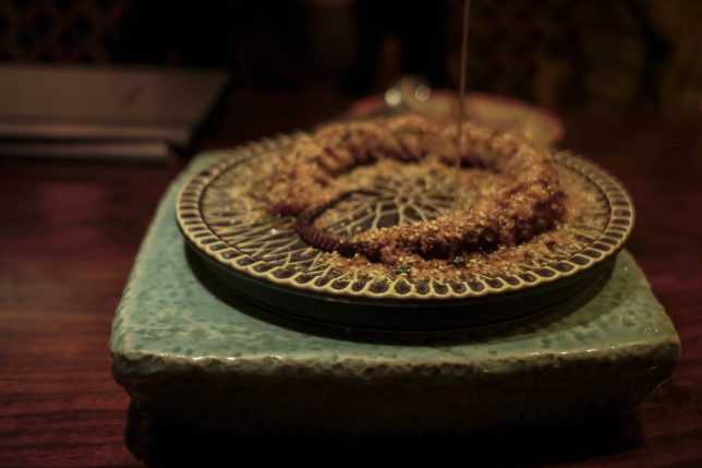 Sesame Oil Octopus