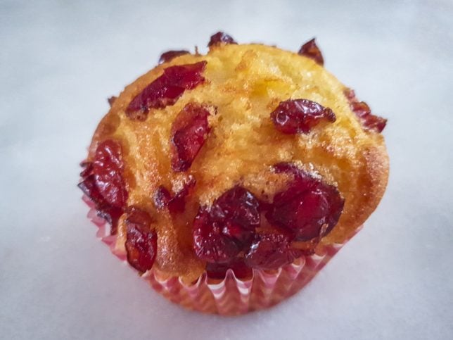 Cranberry muffin