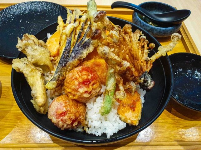 Yasai Tendon in Tempura-EN Suntec