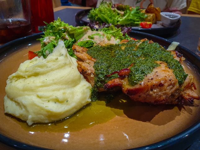 Pesto Chicken at Chef's Playground