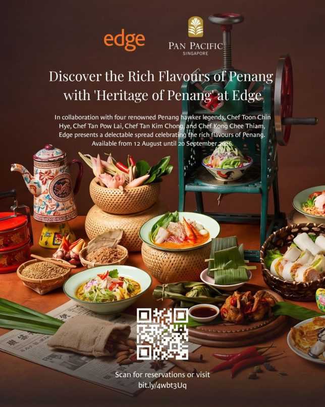 Edge, Pan Pacific Singapore: Heritage of Penang