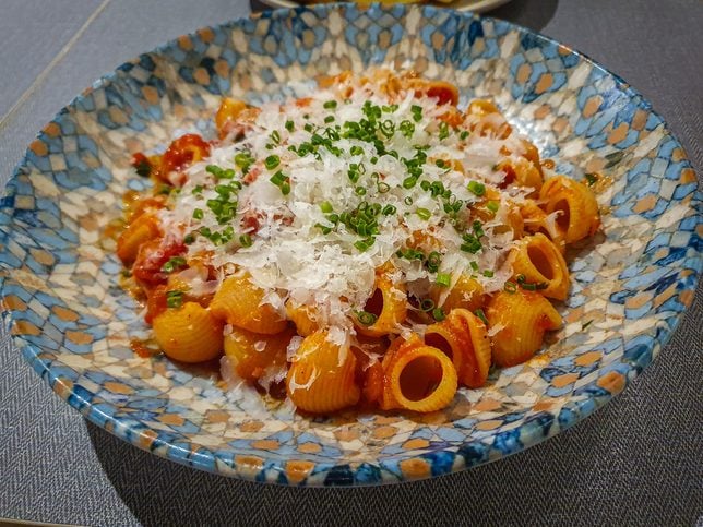 Roasted Tomato & Garlic Pasta (