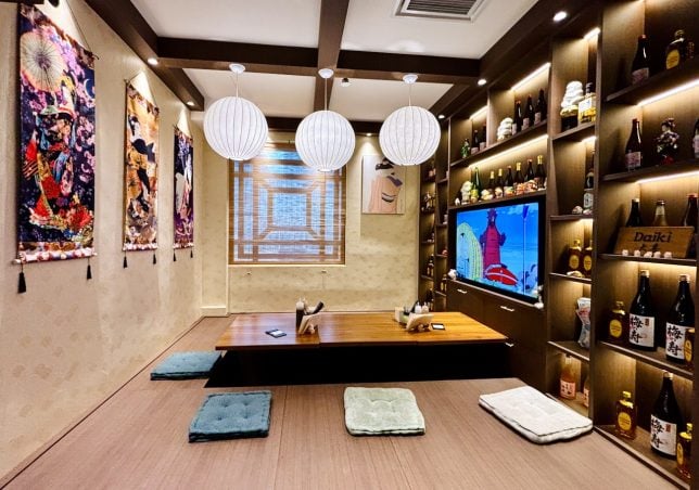 Tonkatsu Daiki Takashimaya Singapore tatami room