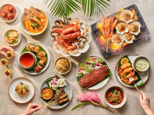 Treasures of The Sea Dinner Buffet - Town Restaurant, The Fullerton Hotel Singapore