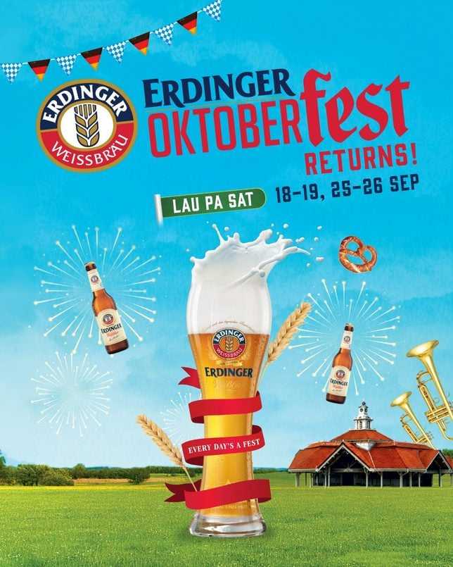 ERDINGER Oktoberfest at Lau Pa Sat
