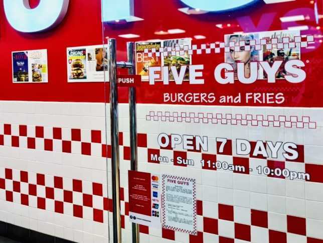 Five Guys Ion Orchard