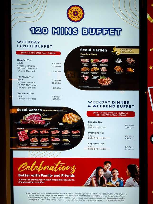 Seoul Garden+ Lunch Buffet