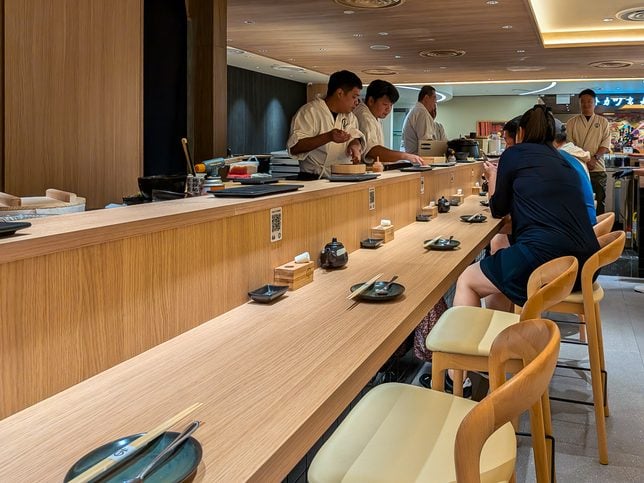Sushidan Parkway Parade - counter