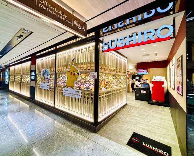 Sushiro Pokemon Collaboration Singapore