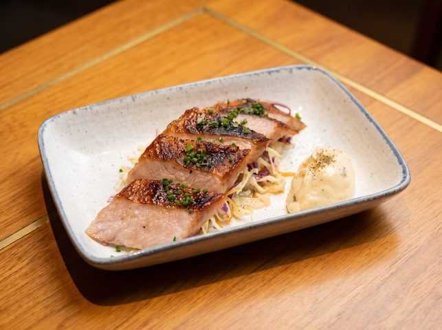 Grilled Pork Jowl