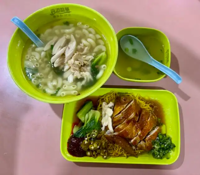 Hong Kong Lung Hwa Mei Ling Market & Food Centre Soy Sauce Noodles