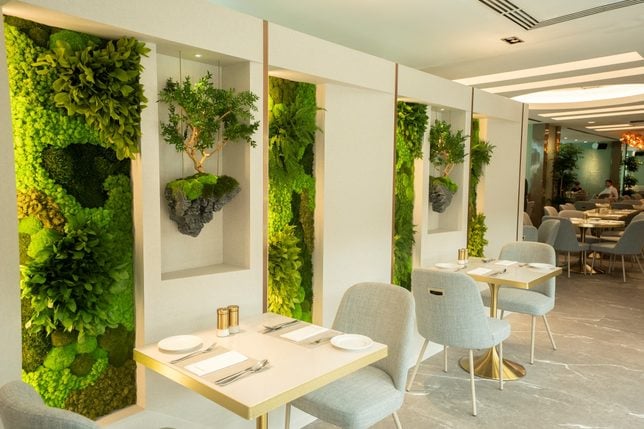 earthamber interior - Moss Wall