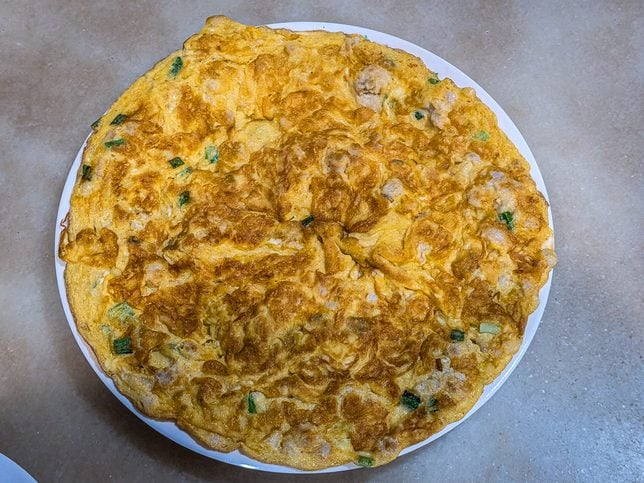 Thai-style Minced Pork Omelette 