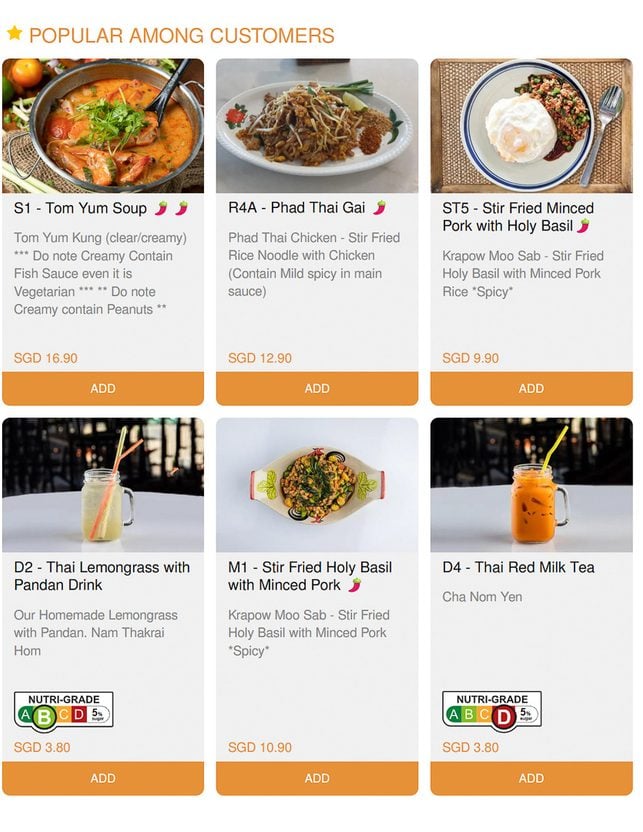 Little Elephant Menu