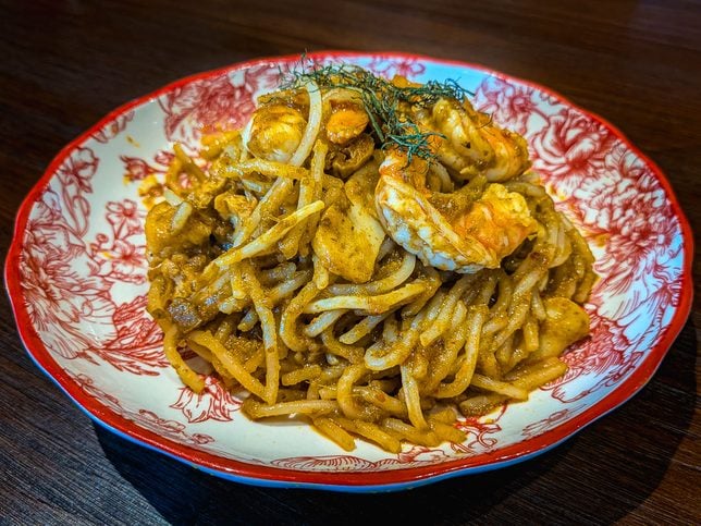Dry Laksa at Martina's Kitchen