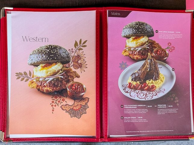 Martina's Kitchen - Western Menu