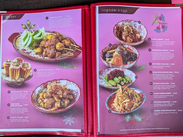 Menu of Martina's Kitchen @ Aperia Mall