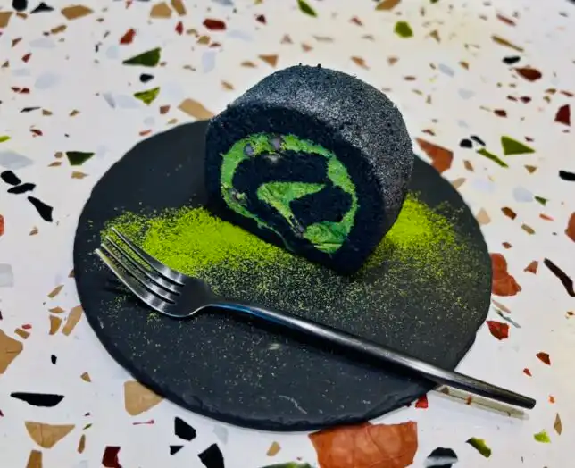 Matchaya Signature Matcha Azuki roll cake