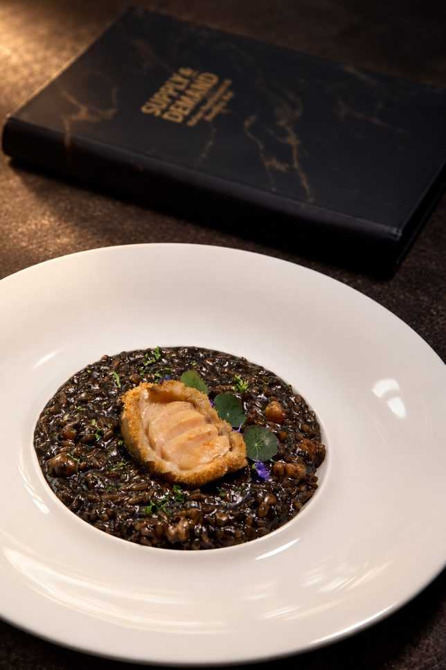 Supply & Demand - Grilled Abalone Risotto
